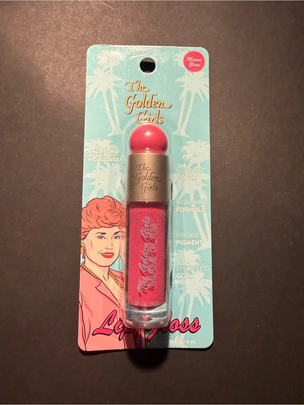 The Golden Girls Lip Gloss Set – Creamy Pink, Peach Shades